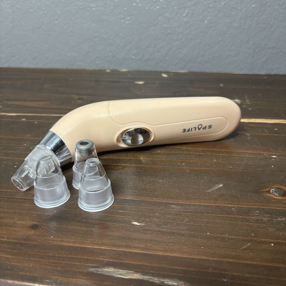 SPALIFE Electric Facial Pore Cleaner Blackhead Remover w/ Attachments